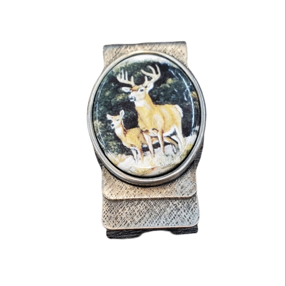 Vintage Buck Money Clip